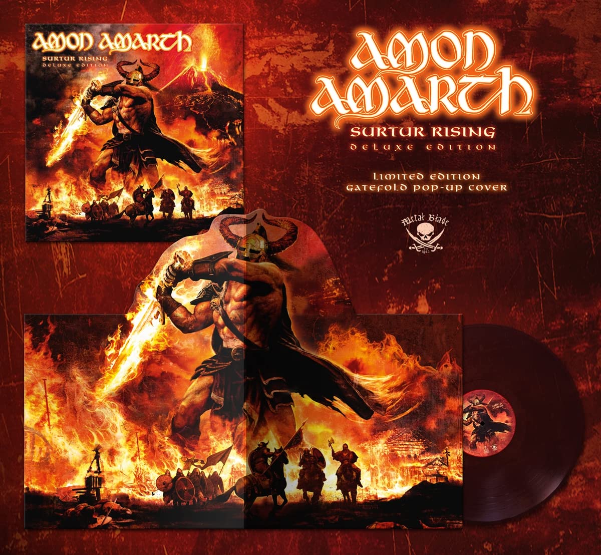 洋楽 Amon Amarth Surtur Rising CD + DVD Surtur Rising [VINYL]: Amazon.co.uk: CDs & Vinyl